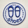画像1: ワッペン 一目瞭然(shoes) (1)