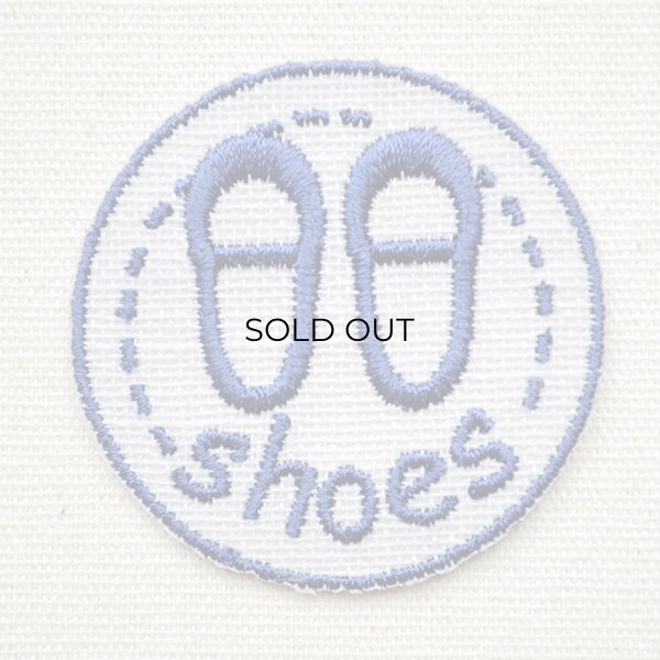 画像1: ワッペン 一目瞭然(shoes) (1)