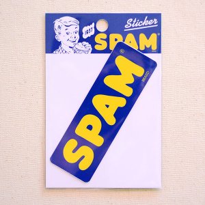 画像3: ステッカー/シール SPAM スパム ロゴ(ブルー)