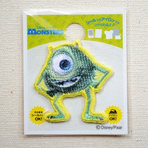 画像4: ワッペン モンスターズインク マイク ミニワッペン