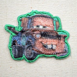 ワッペン Cars カーズ マックイーン&メーター ディズニー