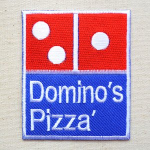 画像1: ワッペン Domino Pizza ドミノピザ アメリカ