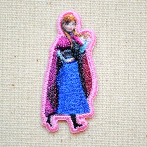 画像1: シールワッペン アナと雪の女王(アナ)