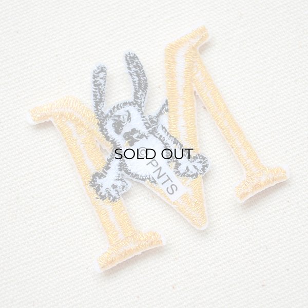 画像3: シールワッペン スヌーピー アルファベット(M) (3)