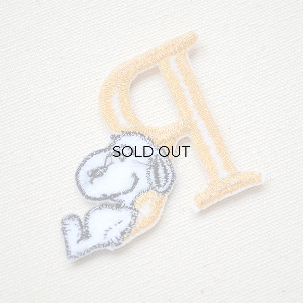 画像3: シールワッペン スヌーピー アルファベット(R) (3)