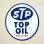 画像1: ステッカー/シール STP TOP OIL (1)