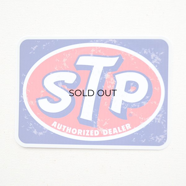 画像1: ステッカー/シール STP LOGO OLD 02 (1)