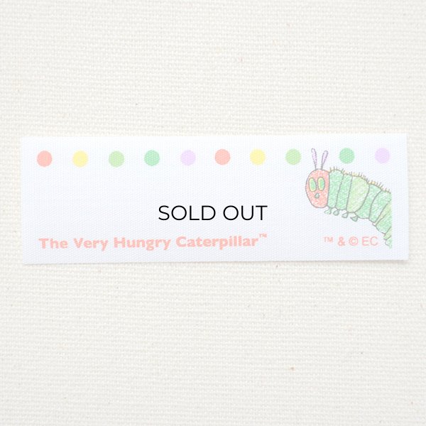 画像1: ネームラベル/名前アイロンシール はらぺこあおむし(3枚組) (1)