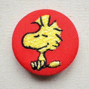 画像1: 刺繍ブローチ スヌーピー(ウッドストック) PEANUTS/ピーナッツ