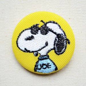 画像1: 刺繍ブローチ スヌーピー(ジョークール) PEANUTS/ピーナッツ