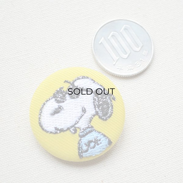 画像2: 刺繍ブローチ スヌーピー(ジョークール) PEANUTS/ピーナッツ (2)