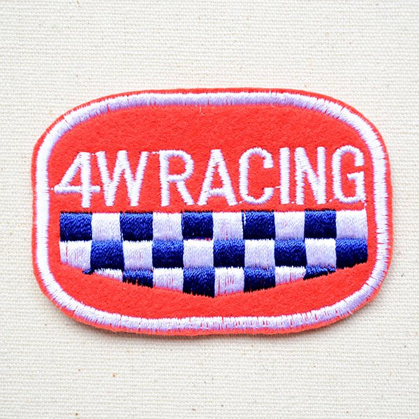 画像1: ワッペン 4W RACING  (1)