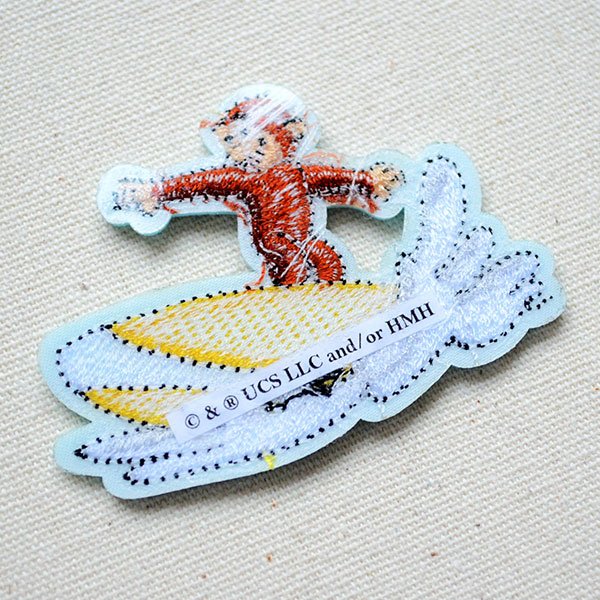 画像3: ワッペン おさるのジョージ サーフィン S アイロン シール おしゃれ 大人 U01Y2568 (3)