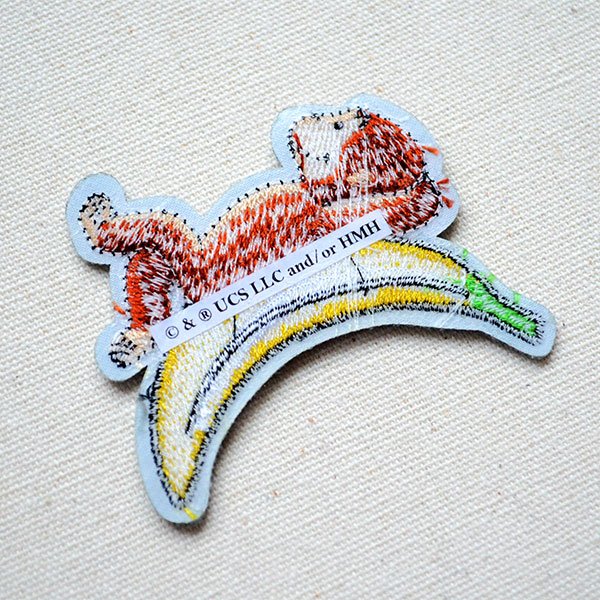 画像3: ワッペン おさるのジョージ おひるね S アイロン シール おしゃれ 大人 U01Y2569 (3)