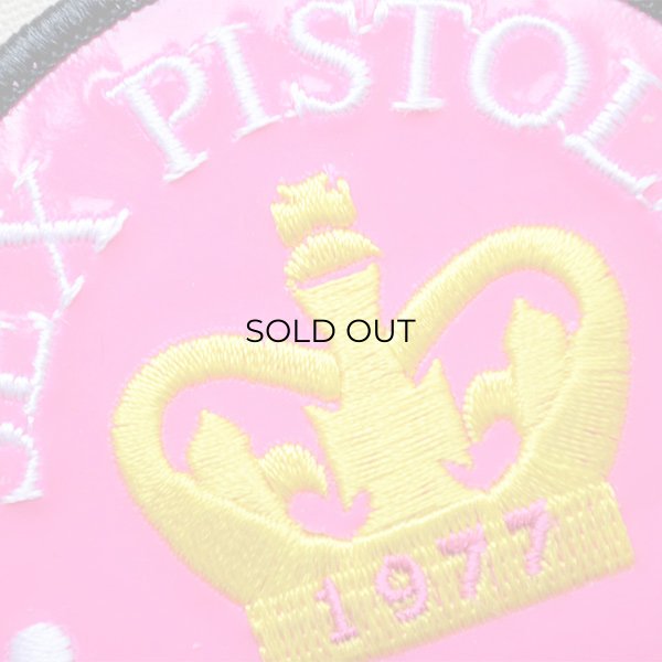 画像2: 音楽ワッペン SEX PISTOLS/セックスピストルズ ENGLAND(ピンク) バンド ミュージック ロック (2)