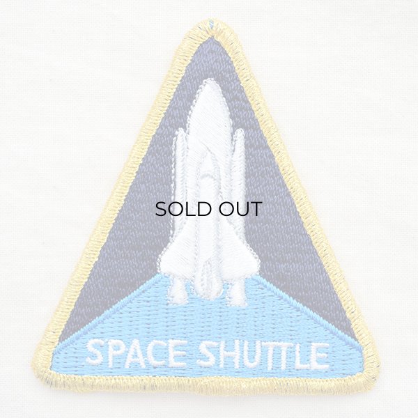 画像1: ロゴワッペン SPACE SHUTTLE/スペースシャトル NASA (1)