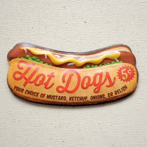 画像1: USAマグネット 磁石 ホットドッグ