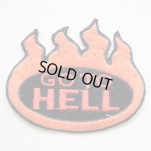 画像1: ワッペン GO TO HELL おしゃれ バイク レーシング