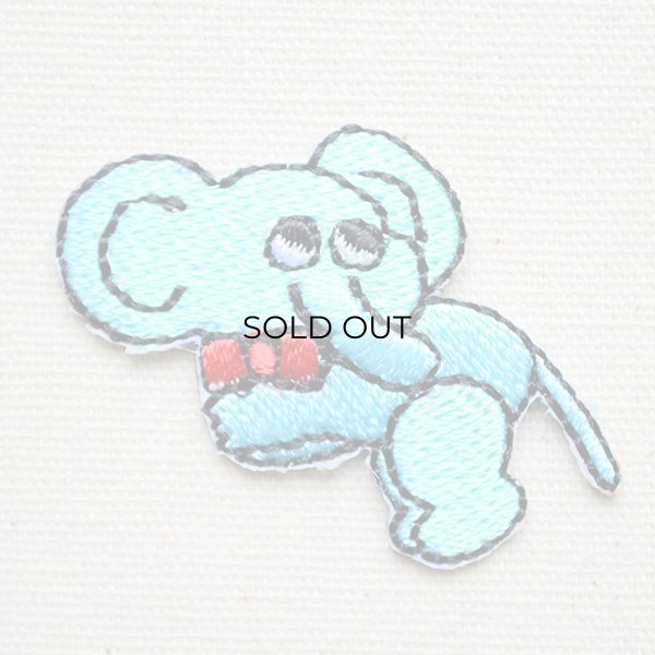 画像1: ワッペン ぞう(S) (1)