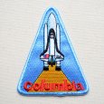 画像1: ロゴワッペン COLUMBIA スペースシャトル NASA (1)