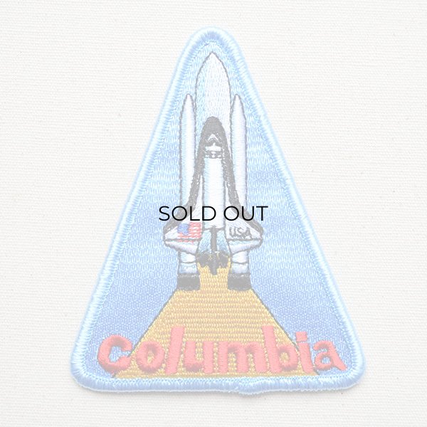 画像1: ロゴワッペン COLUMBIA スペースシャトル NASA (1)