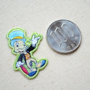 画像2: シールワッペン ピノキオ(ジミニークリケット)