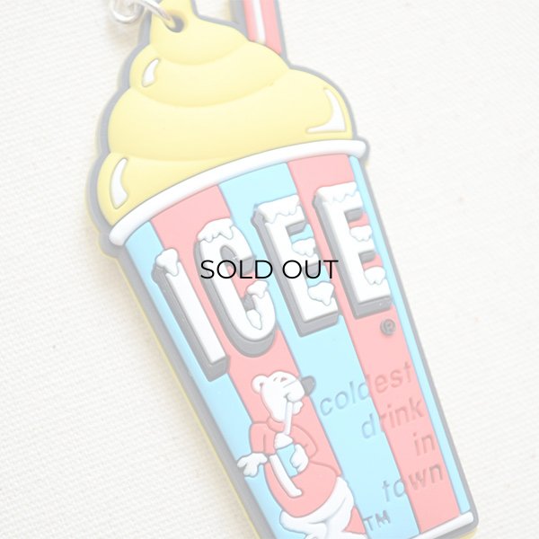 画像2: ラバーキーチェーン ICEE CUP(イエロー) (2)