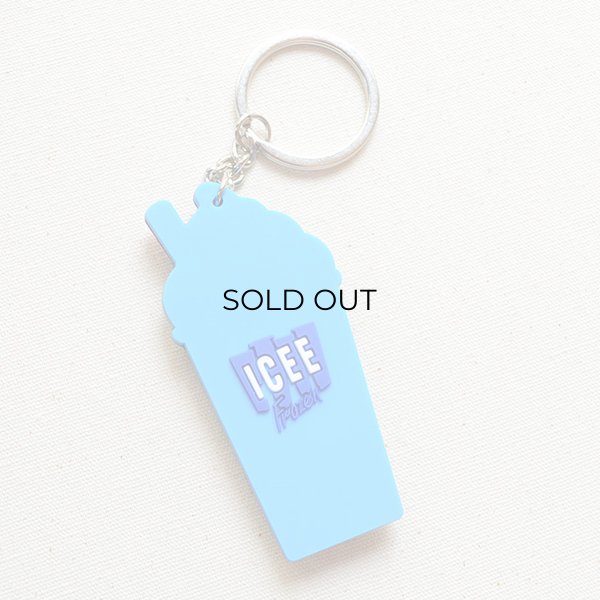 画像3: ラバーキーチェーン ICEE CUP(ブルー) (3)