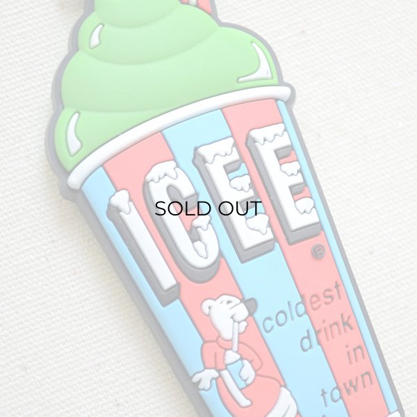 画像2: ラバーキーチェーン ICEE CUP(グリーン) (2)