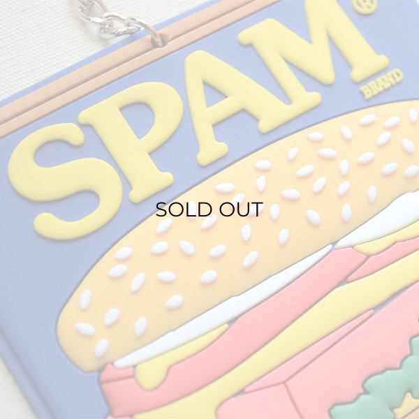 画像2: ラバーキーチェーン スパム/SPAM(缶) (2)