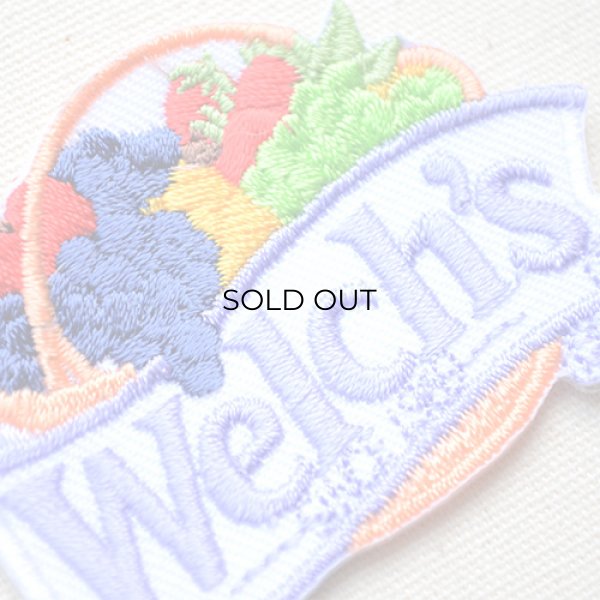 画像2: ワッペン ウェルチ Welch's (2)