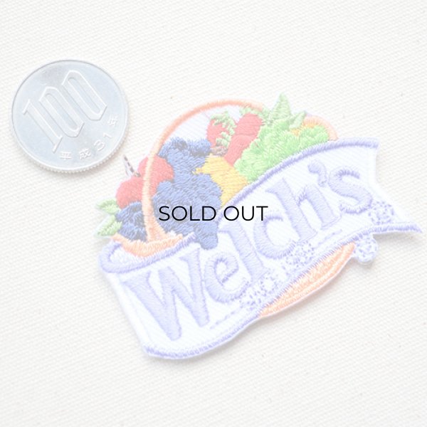 画像3: ワッペン ウェルチ Welch's (3)