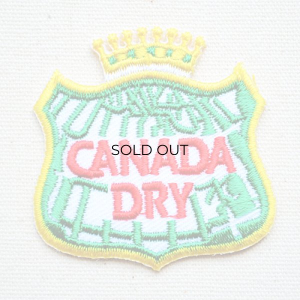 画像1: ワッペン カナダドライ CANADA DRY (1)