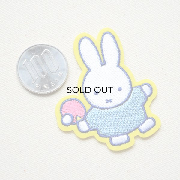 画像2: ワッペン ミッフィー スポーツ 卓球 (2)