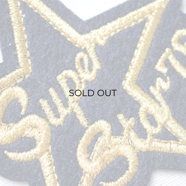 画像2: ワッペン スーパースター Super Star 76(星/ゴールド) (2)