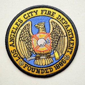 画像1: ビックアメリカンワッペン ロサンゼルス市消防局