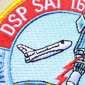 画像2: ワッペン スペースシャトル DSP SAT 16