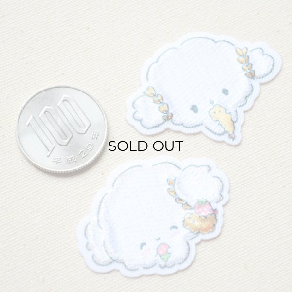 画像2: ワッペン こぎみゅん エビフライ(2枚組) サンリオ (2)