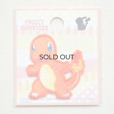 ワッペン ポケモン ポケットモンスター ヒトカゲ アイロン シール 刺繍