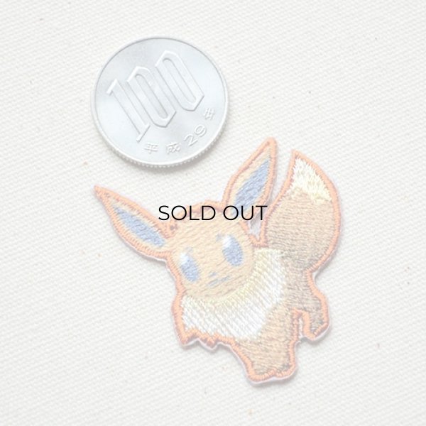 画像2: ワッペン ポケモン ポケットモンスター イーブイ アイロン シール 刺繍 キャラクターグッズ 入園準備 入学準備 (2)