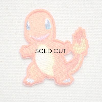 ワッペン ポケモン ポケットモンスター ヒトカゲ アイロン シール 刺繍