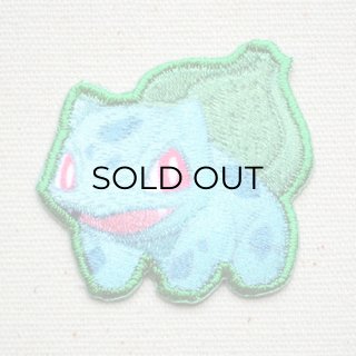 ワッペン ポケモン ポケットモンスター フシギダネ アイロン シール