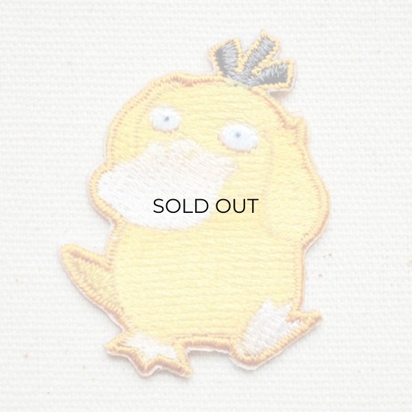 画像1: ワッペン ポケモン ポケットモンスター コダック アイロン シール 刺繍 キャラクターグッズ 入園準備 入学準備 (1)
