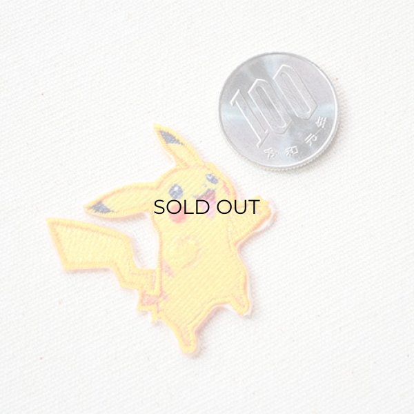 画像2: ワッペン ポケモン ポケットモンスター ピカチュウ アイロン シール 刺繍 キャラクターグッズ 入園準備 入学準備 (2)