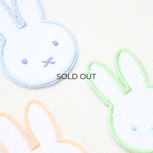 画像2: ワッペン ミッフィー 65周年 フェイスセット (D02Y2456) (2)