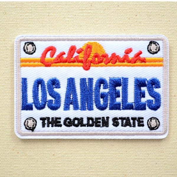 画像1: アメリカンワッペン ライセンスプレート(LOS ANGELES) (1)