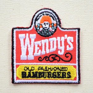 画像1: ワッペン ウェンディーズ/Wendy's (S)