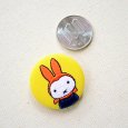 画像2: 刺繍ブローチ ミッフィー(ゆきのひ) Dick Bruna/ディック ブルーナ (2)