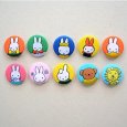 画像5: 刺繍ブローチ ミッフィー(お花) Dick Bruna/ディック ブルーナ (5)