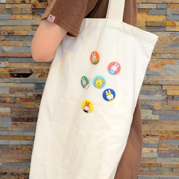 画像6: 刺繍ブローチ ミッフィー(お花) Dick Bruna/ディック ブルーナ (6)